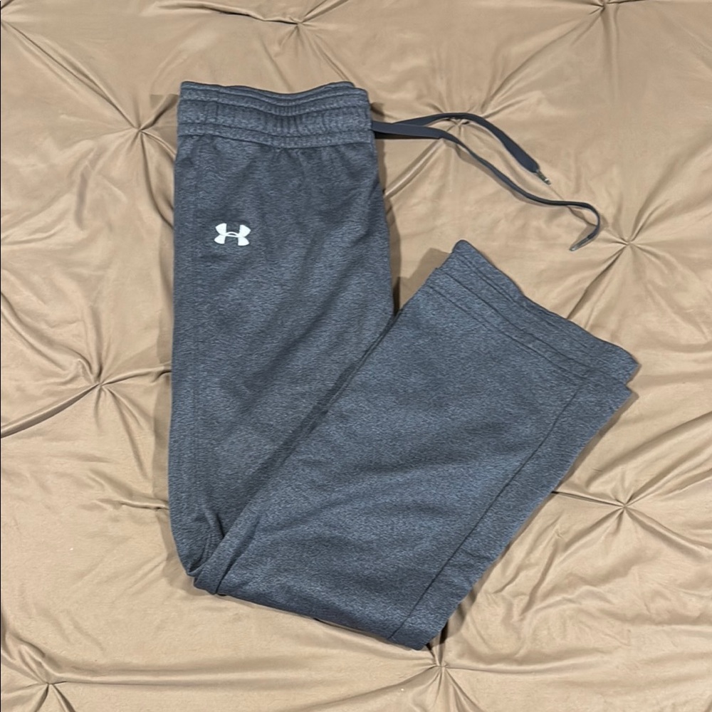 Under Armour Gray Sweatpants Comfortable Athletic Fit